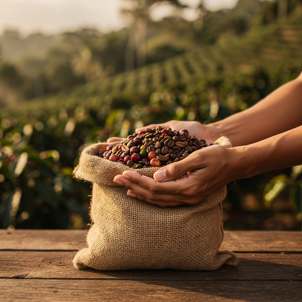 Cool Beans Coffee ethical sourcing from Rainforest Alliance certified coffee farms