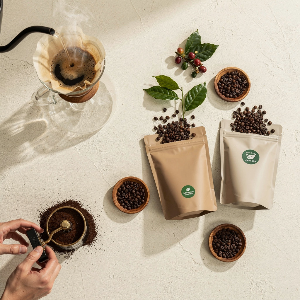 Cool Beans Coffee specialty Ethiopian Highlands single-origin coffee beans in premium packaging